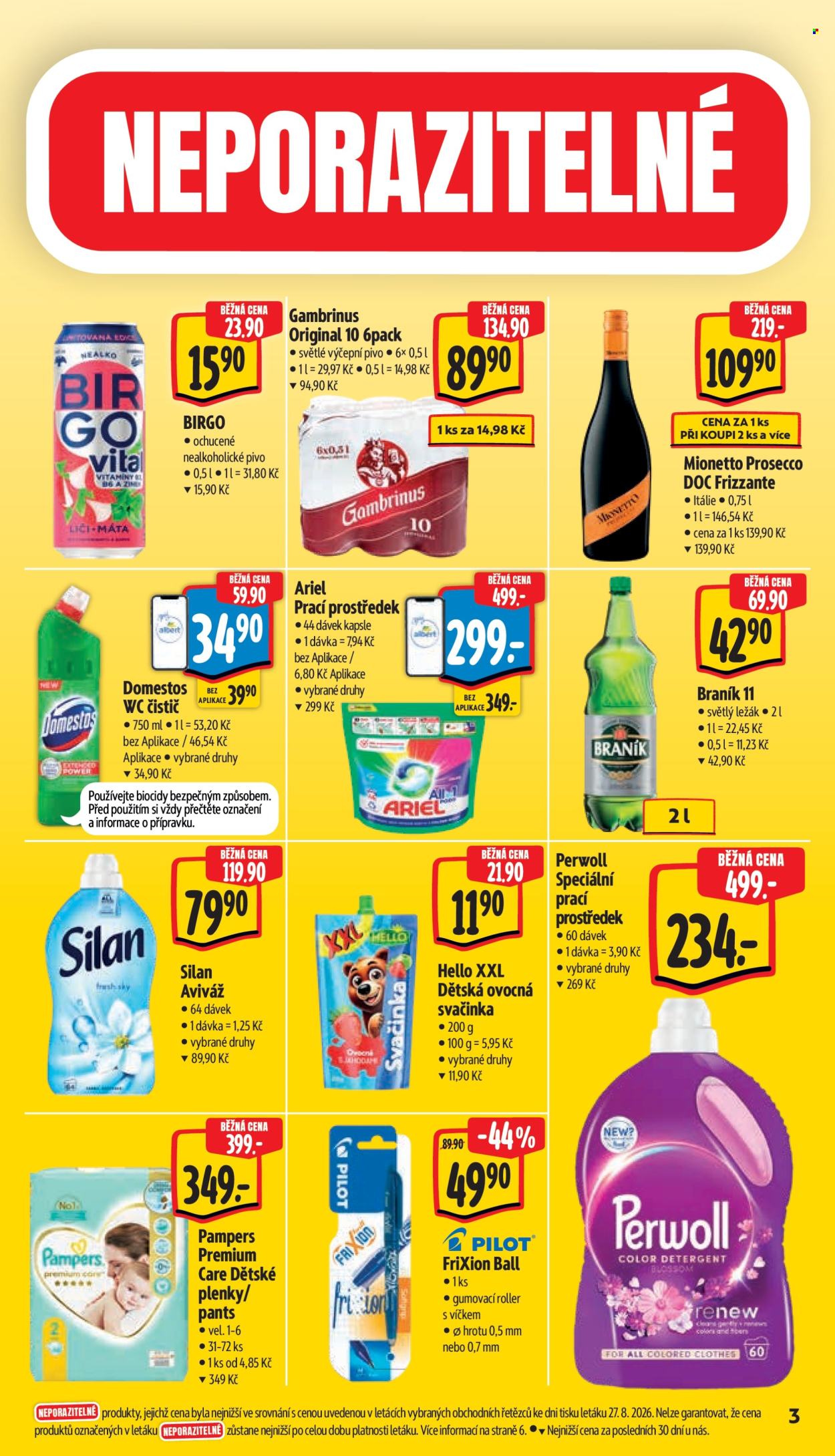 Leták Albert Supermarket - 2.9.2026 - 8.9.2026. Strana 7