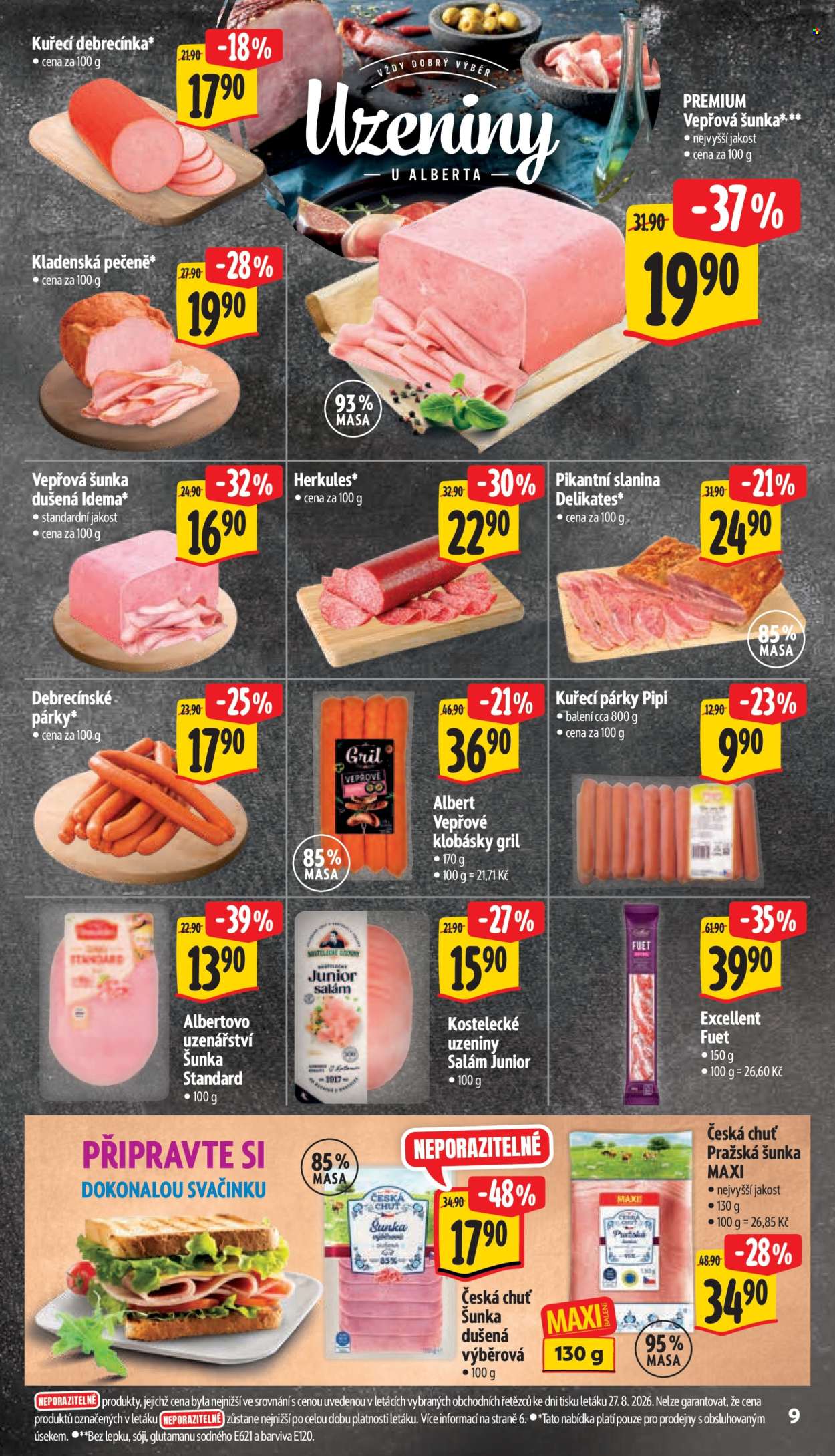 Leták Albert Supermarket - 2.9.2026 - 8.9.2026. Strana 17