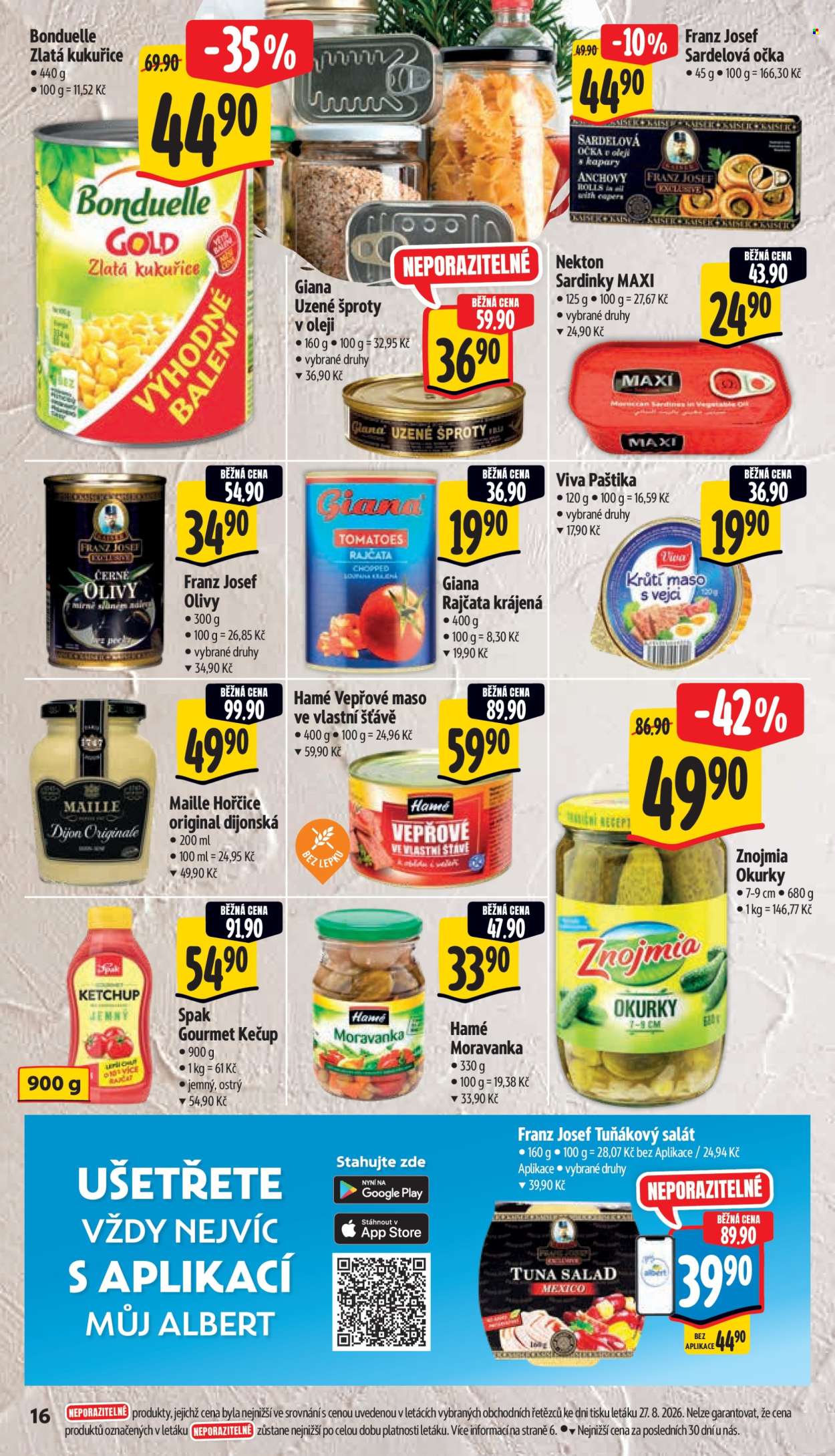Leták Albert Supermarket - 2.9.2026 - 8.9.2026. Strana 24