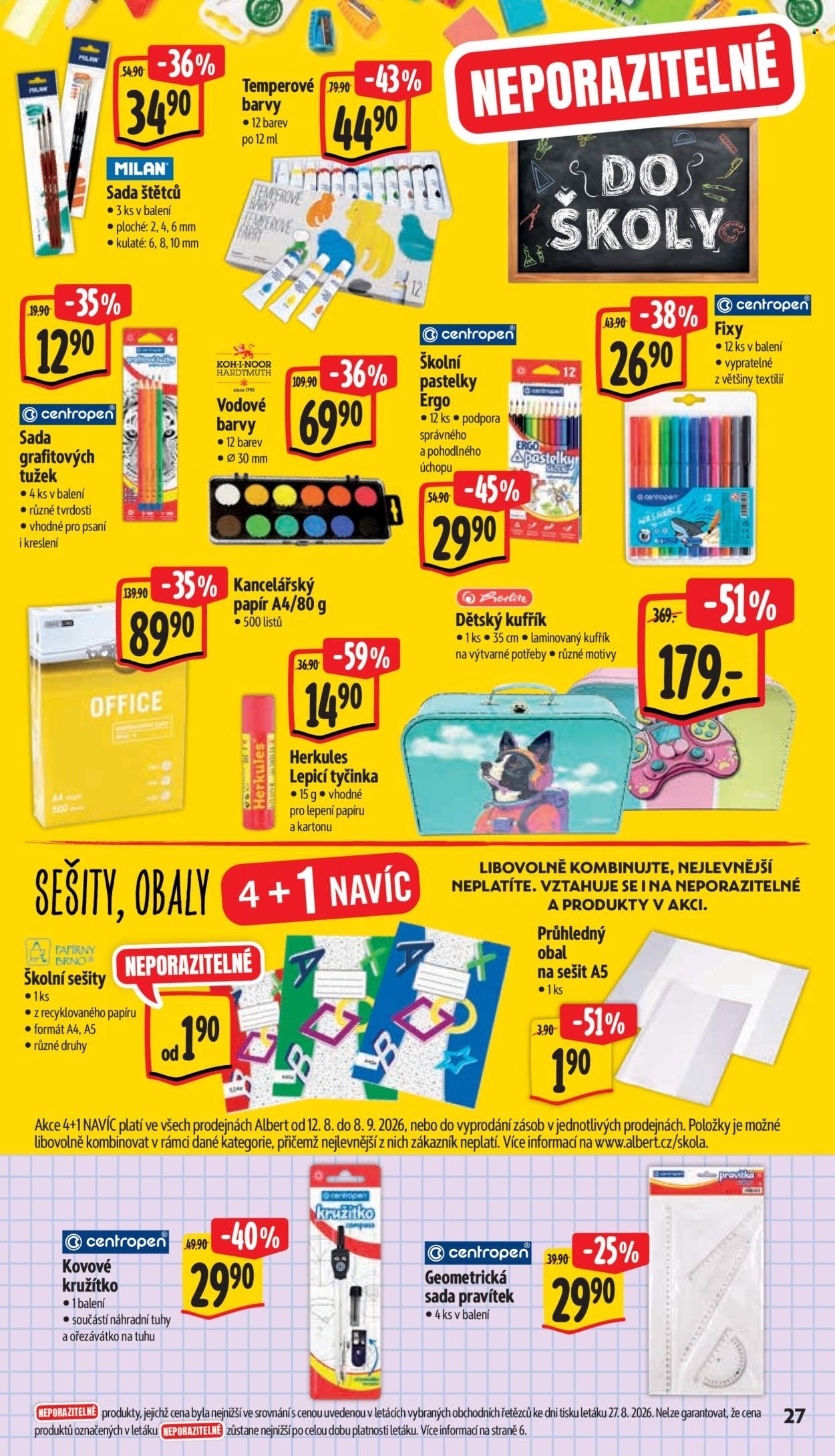 Leták Albert Supermarket - 2.9.2026 - 8.9.2026. Strana 35