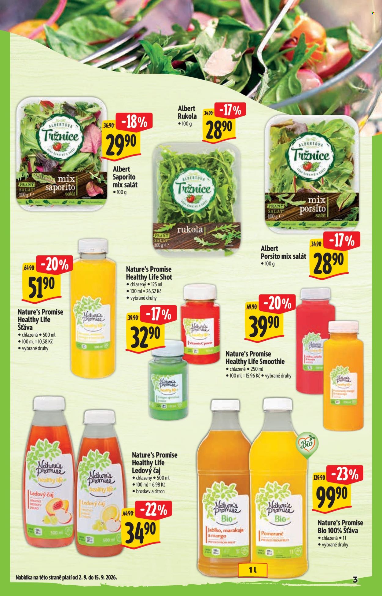 Leták Albert Supermarket - 2.9.2026 - 29.9.2026. Strana 3