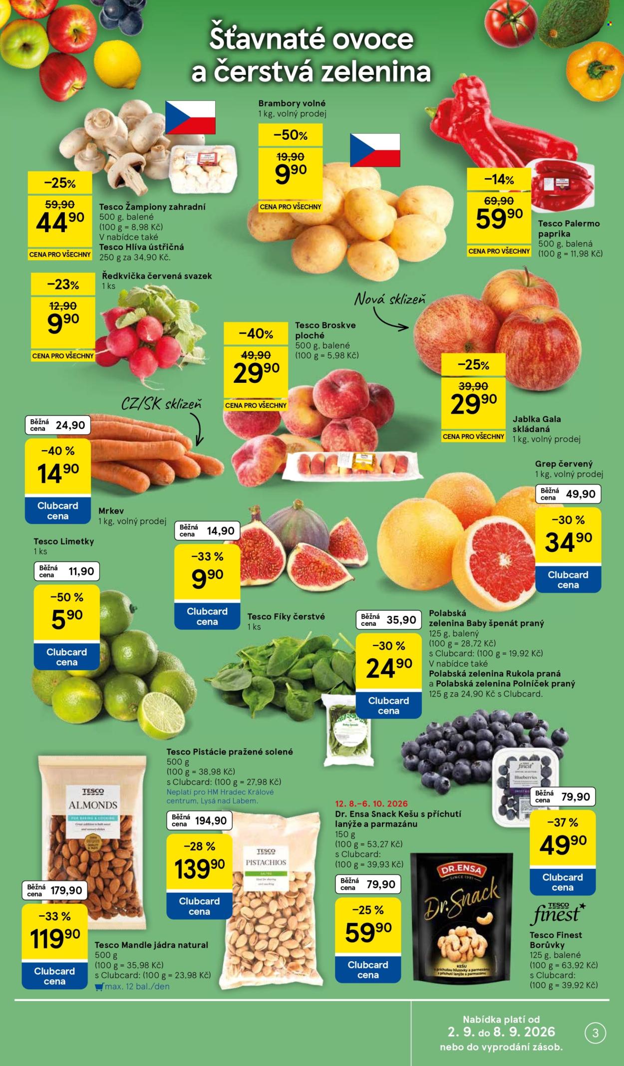 Leták TESCO - 2.9.2026 - 8.9.2026. Strana 3
