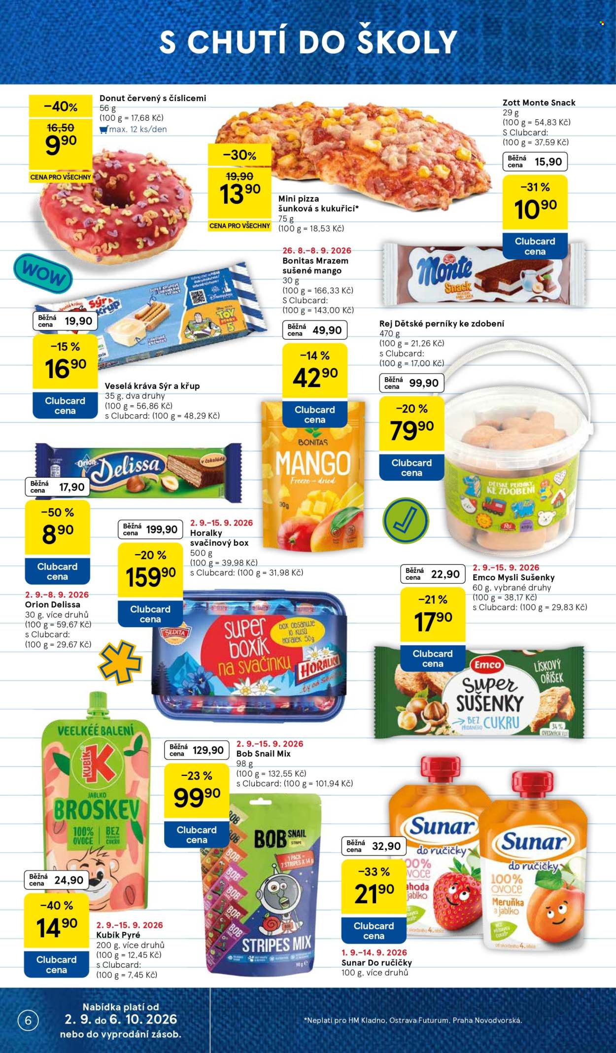 Leták TESCO - 2.9.2026 - 8.9.2026. Strana 6