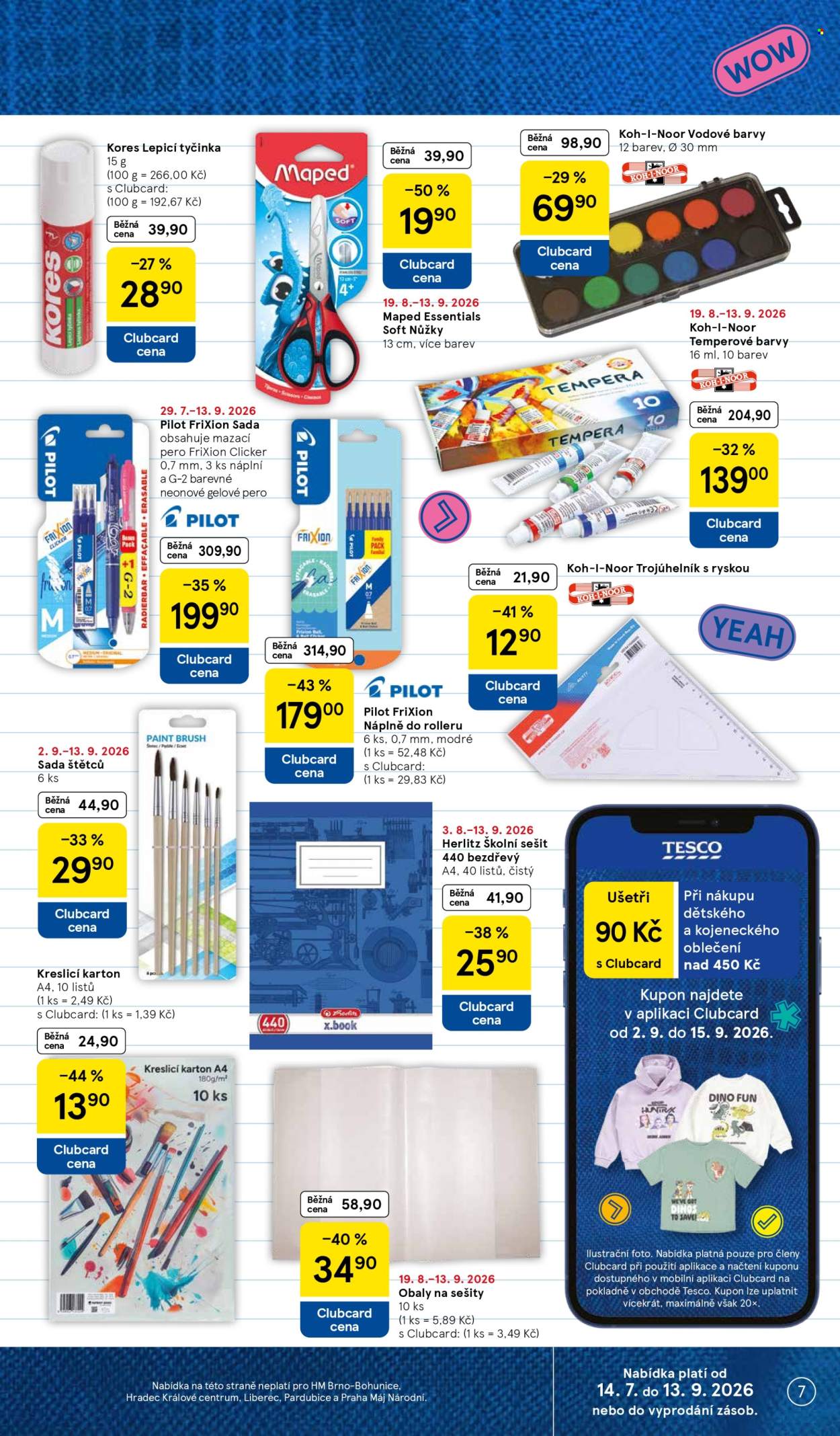 Leták TESCO - 2.9.2026 - 8.9.2026. Strana 7