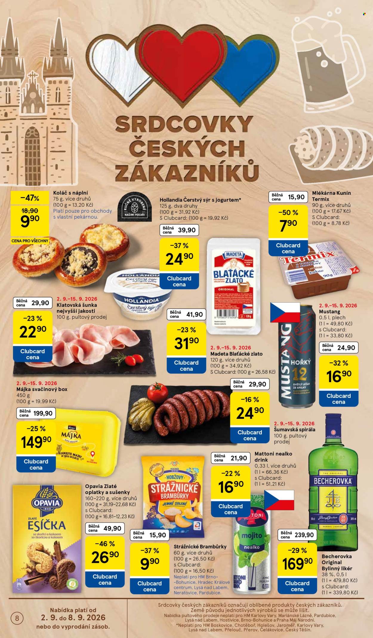 Leták TESCO - 2.9.2026 - 8.9.2026. Strana 8