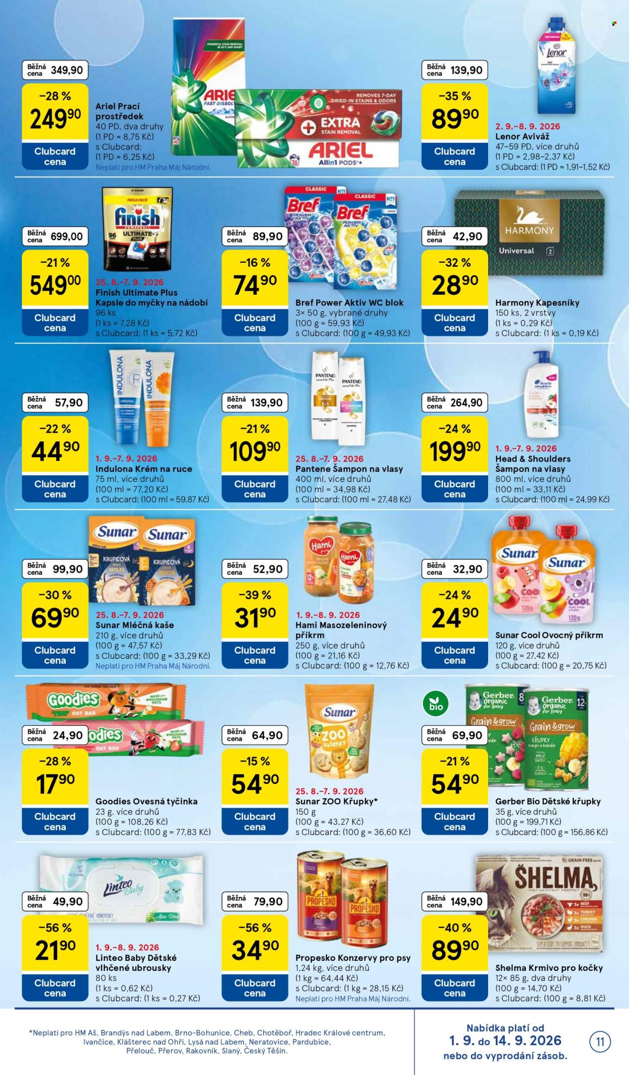 Leták TESCO - 2.9.2026 - 8.9.2026. Strana 11