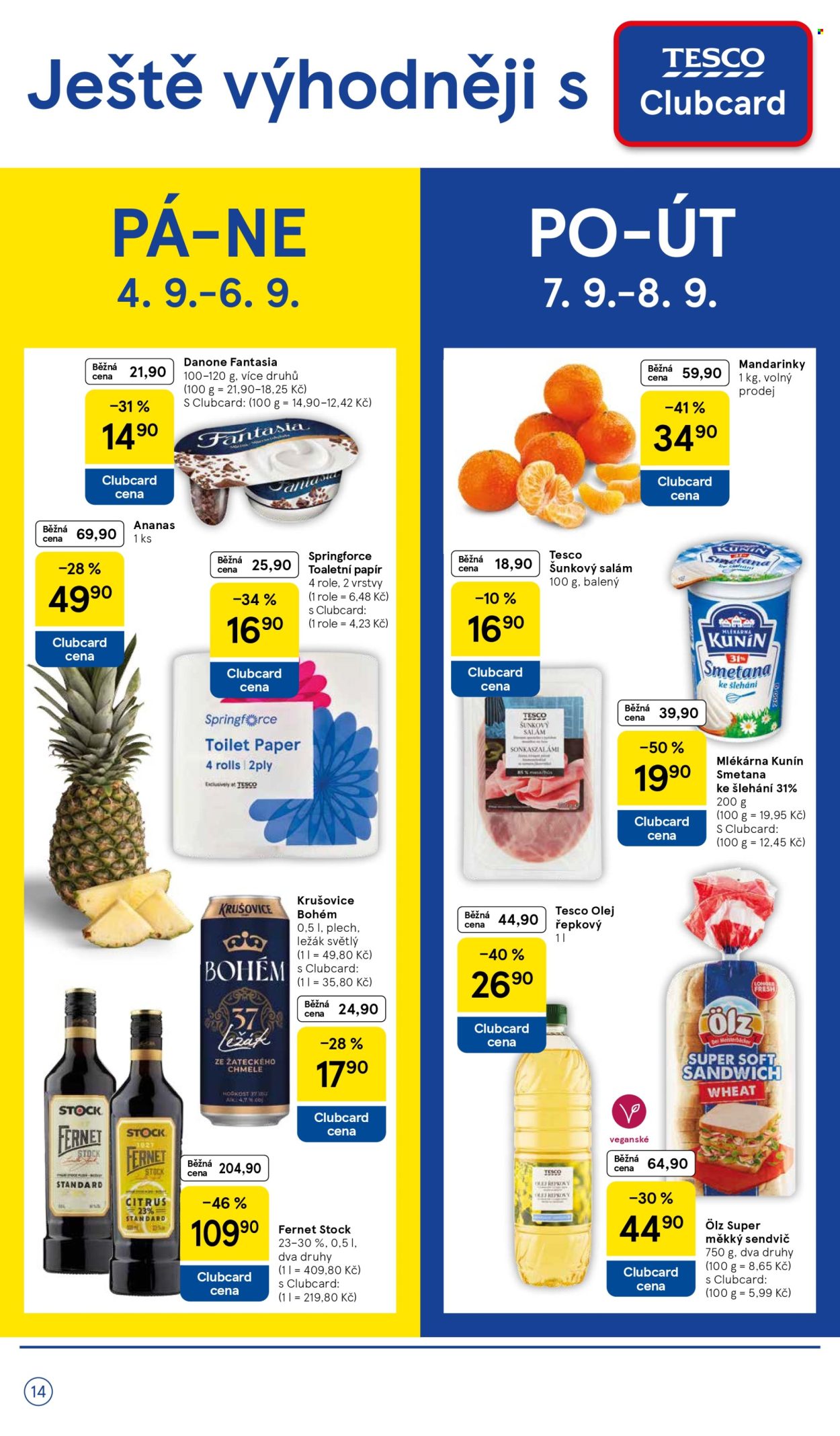 Leták TESCO - 2.9.2026 - 8.9.2026. Strana 14