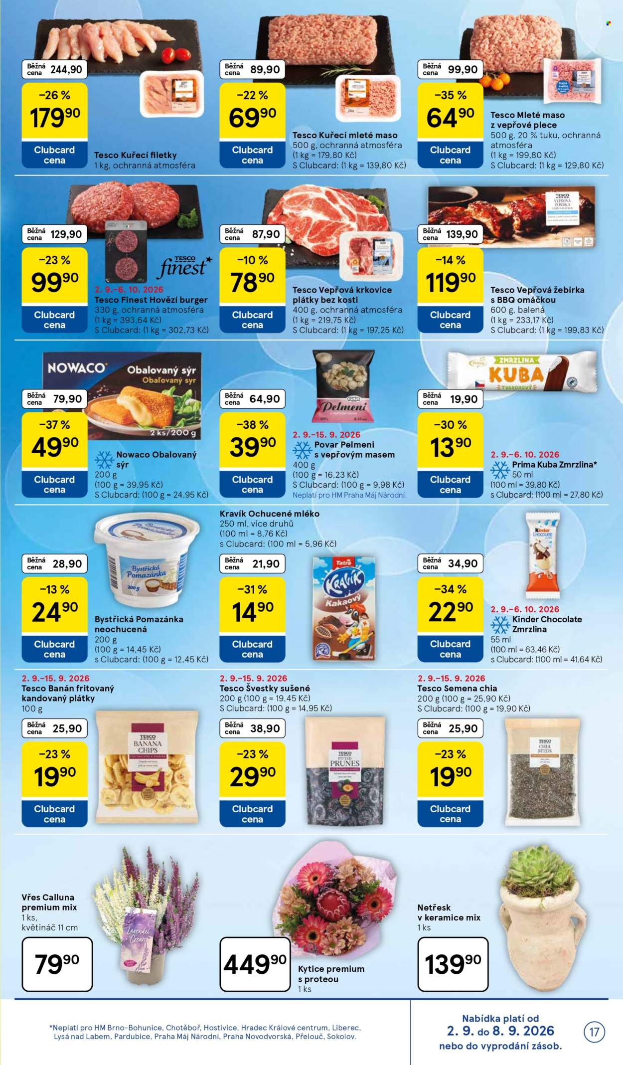 Leták TESCO - 2.9.2026 - 8.9.2026. Strana 17