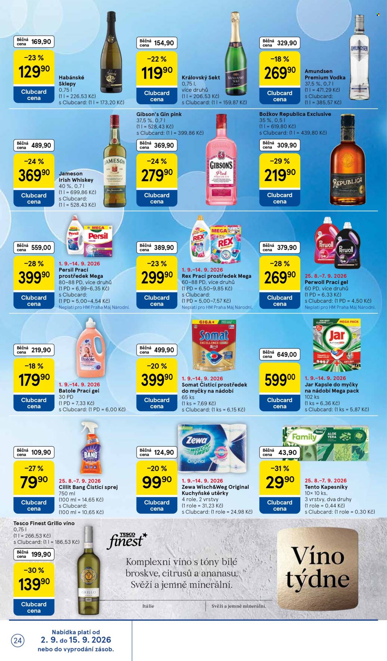 Leták TESCO - 2.9.2026 - 8.9.2026. Strana 24