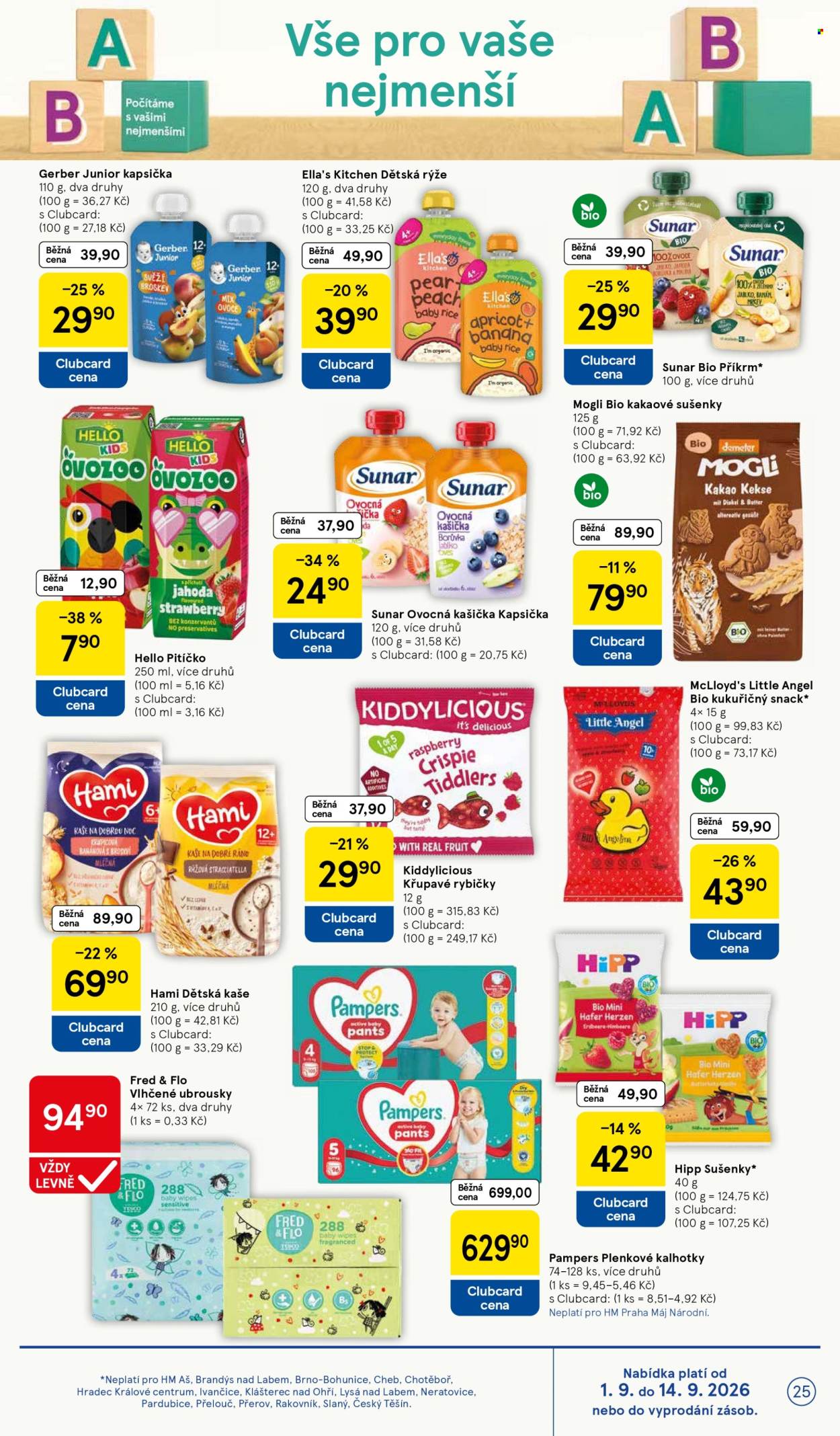 Leták TESCO - 2.9.2026 - 8.9.2026. Strana 25