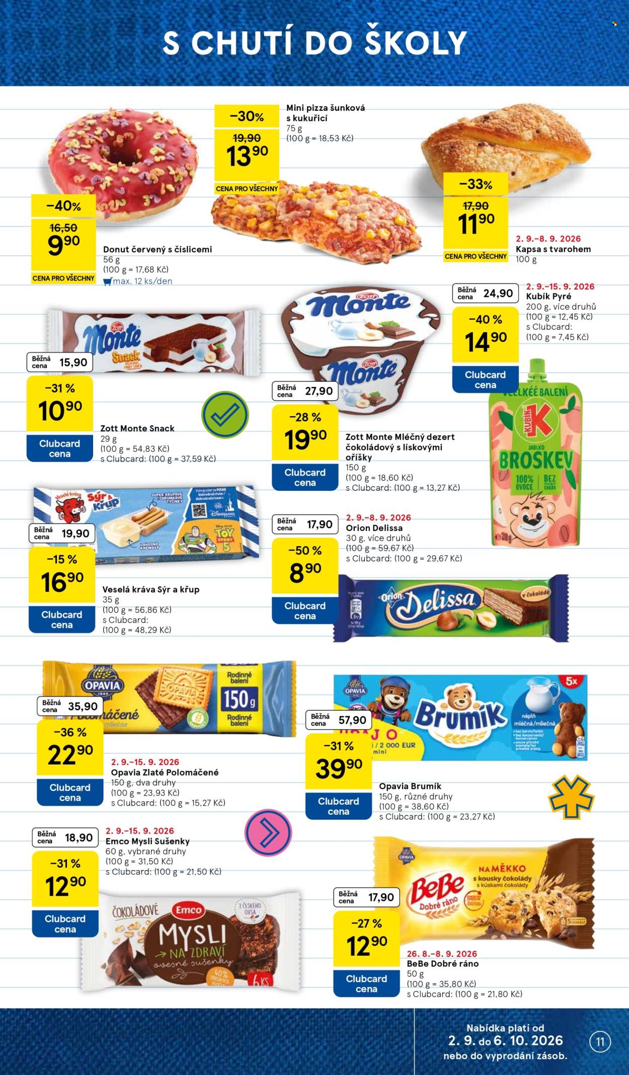 Leták TESCO supermarket - 2.9.2026 - 8.9.2026. Strana 11