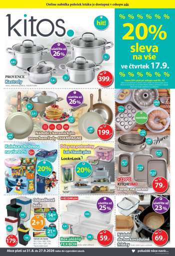 Leták Kitos - 31.8.2026 - 27.9.2026.