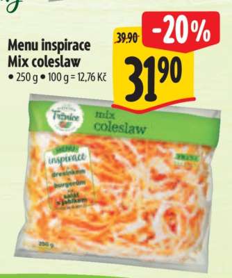 Menu inspirace Mix coleslaw