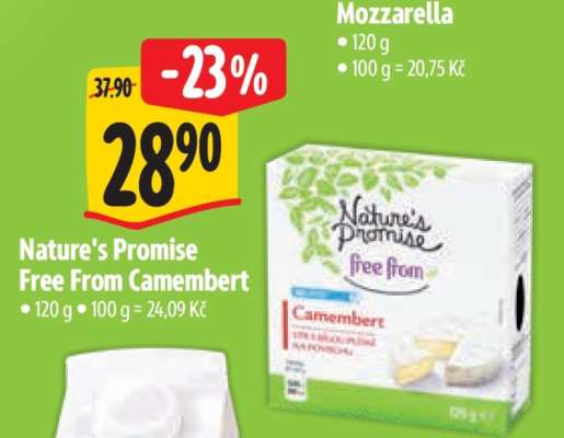 Nature’s Promise Free from Camembert