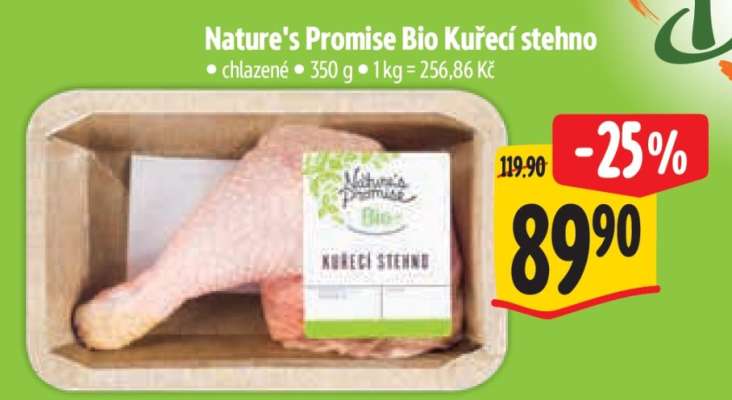 Nature's Promise Bio Kuřecí stehno