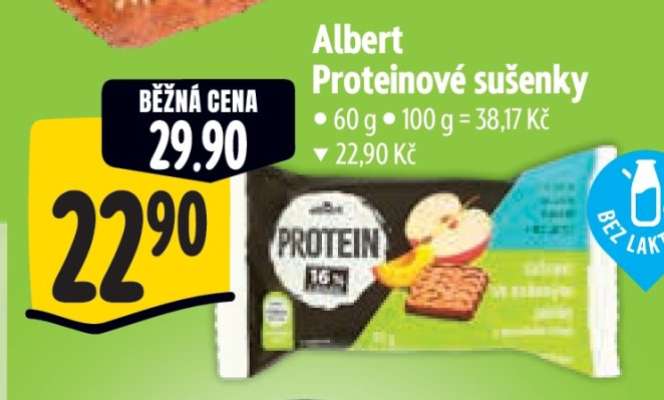 Albert Proteinové sušenky