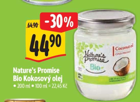 Nature’s Promise Bio Kokosový olej