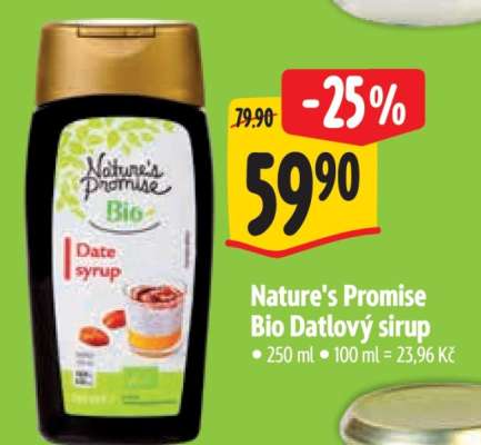 Nature's Promise Bio Datlový sirup