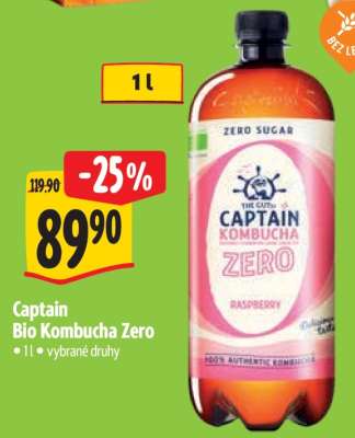 Captain Bio Kombucha Zero