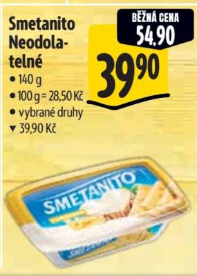 Smetanito neodolatelné