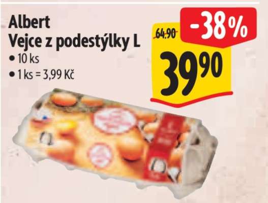 Albert Vejce z podestýlky L
