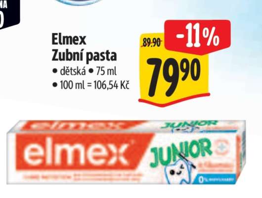 Elmex zubní pasta
