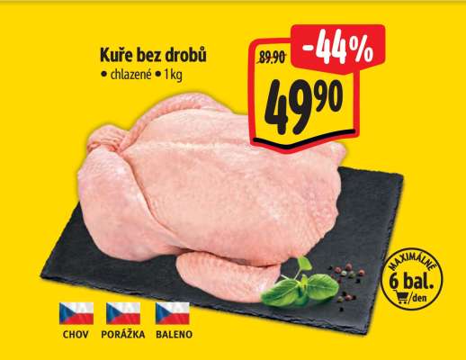 Kuře bez drobů