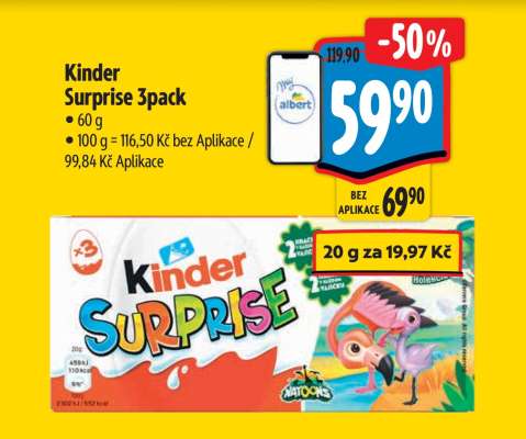 Kinder Surprise 3pack
