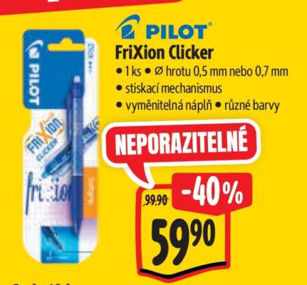 Pilot FriXion Clicker