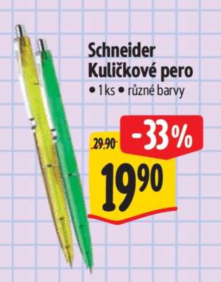 Schneider Kuličkové pero