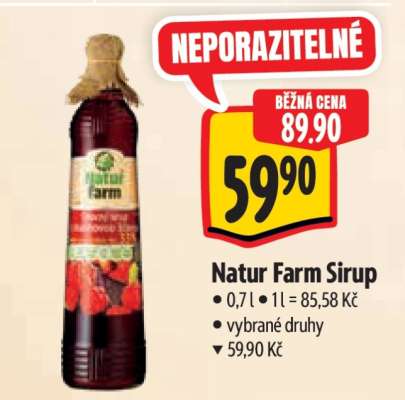 Natur Farm sirup