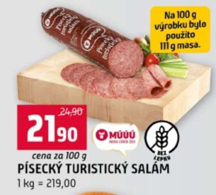 Písecký turistický salám