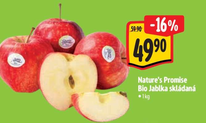Nature’s Promise Bio Jablka skládaná