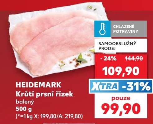 HEIDEMARK Krůtí prsní řízek