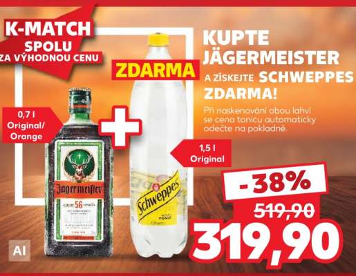 Jägermeister + Schweppes