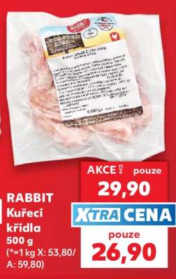 RABBIT Kuřecí křídla 500 g