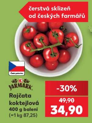 Rajčata koktejlová