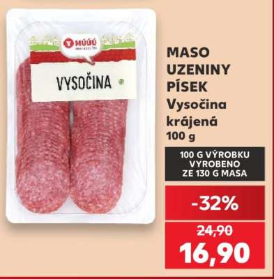 Vysočina krájená 100 g