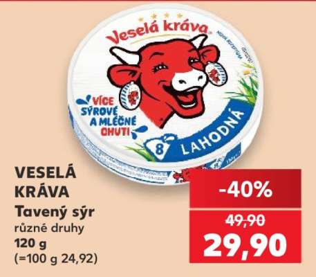 Veselá kráva tavený sýr