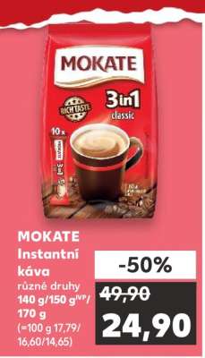 MOKATE Instantní káva