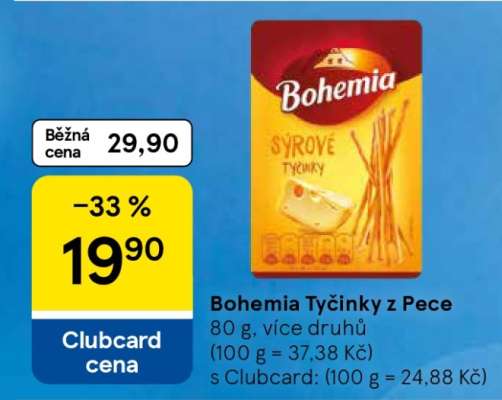 Bohemia Tyčinky z pece