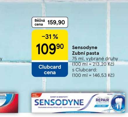 Sensodyne zubní pasta*
