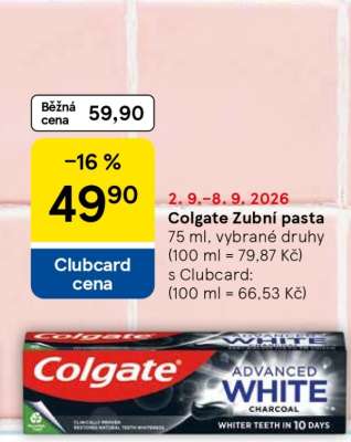 Colgate zubní pasta