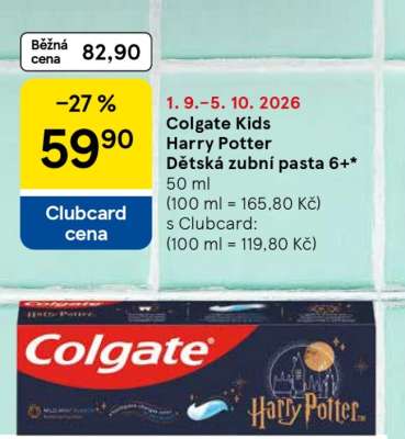 Colgate Kids Harry Potter Dětská zubní pasta 6+