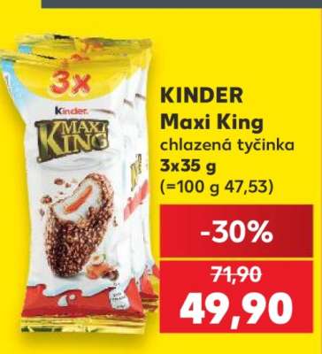 Kinder Maxi King