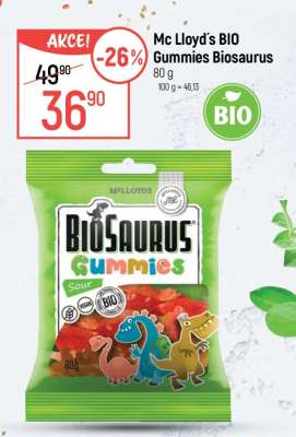 Mc Lloyd’s BIO Gummies Biosaurus