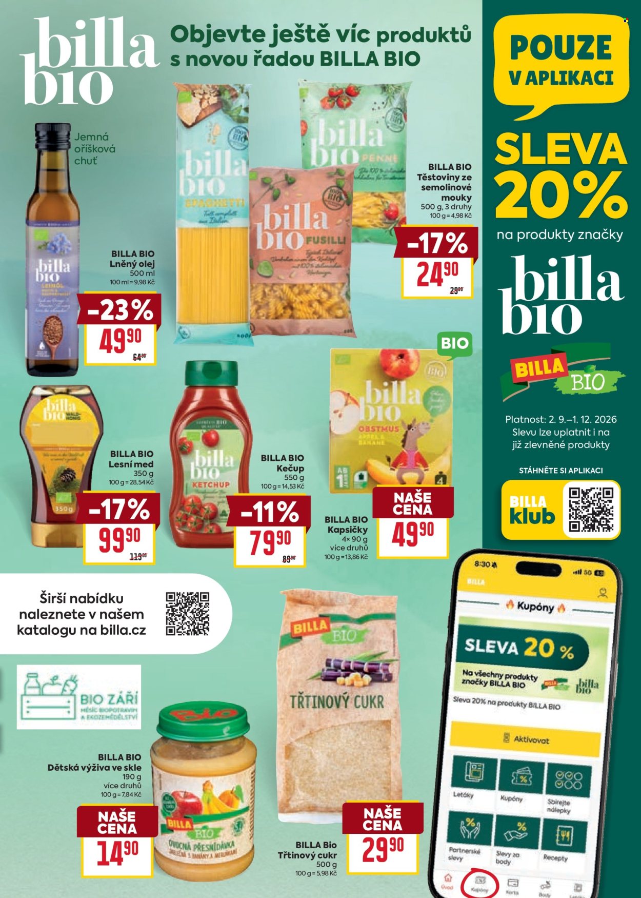 Leták BILLA - 2.9.2026 - 8.9.2026. Strana 19