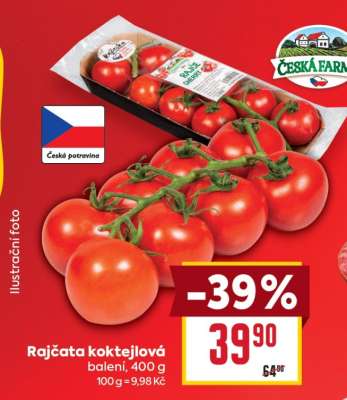 Rajčata koktejlová