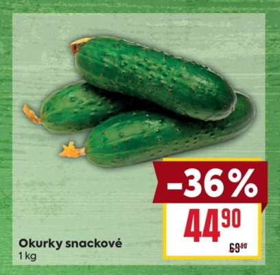 Okurky snackové