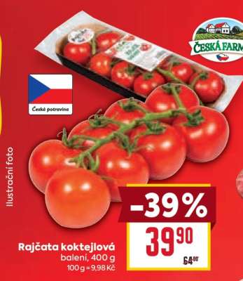Rajčata koktejlová
